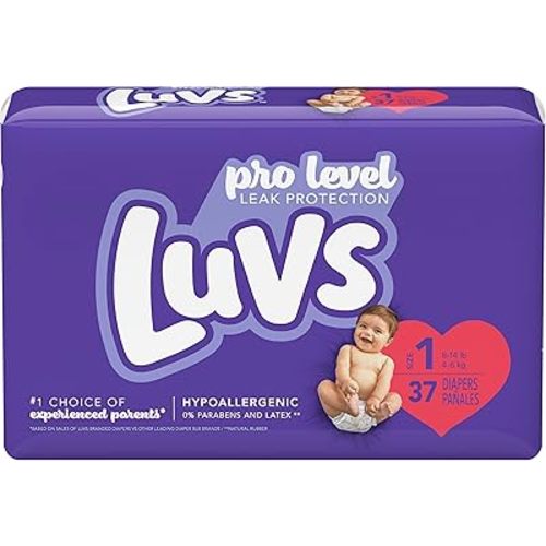 Luvs Diapers, Size 1