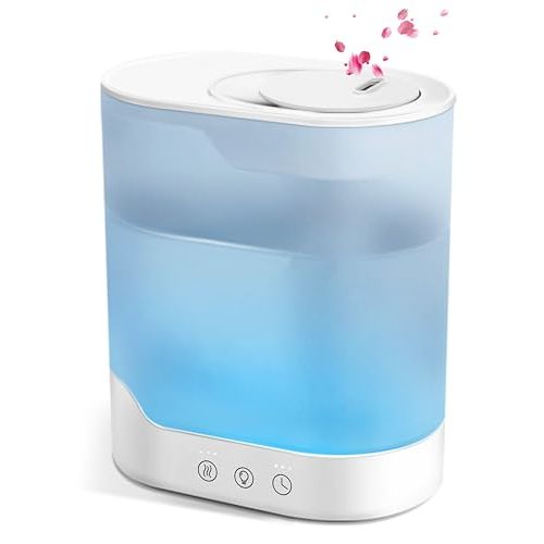 YOGIN humidifiers for Bedroom, 3L Ultrasonic Cool Mist Humidifiers for Home Baby NTop Fill Smart Air Humidifier Runs for up to 40 Hours