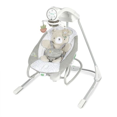 Ingenuity InLighten Nate Soothing Swing Baby Rocker