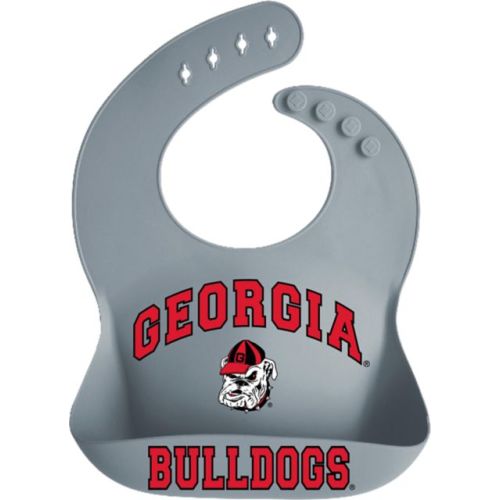University of Georgia Bulldogs Infant Silicone Bib