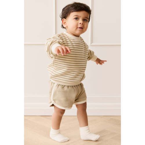 Organic Cotton Eric Short - Sandy Brown – Jamie Kay USA