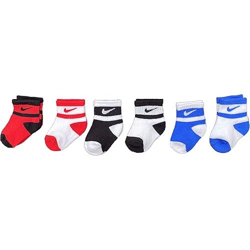 Nike Boys' Ankle Socks (6 Pairs)