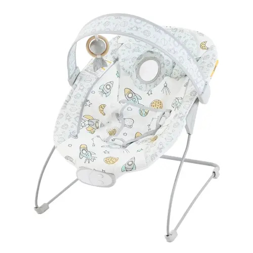 Baby Bouncer, Infants Bouncy Seat with Music and Vibrations,Baby Rocker for Newborns Indoor Outdoor Use 0-6 Months Up to 20 lbs