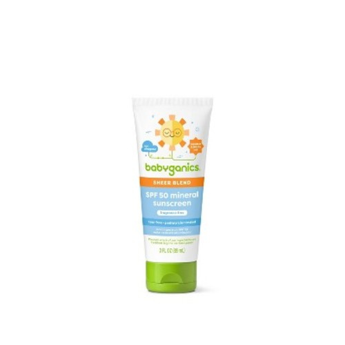 Babyganics Sheer Blend SPF 50 Mineral Sunscreen - 3 fl oz