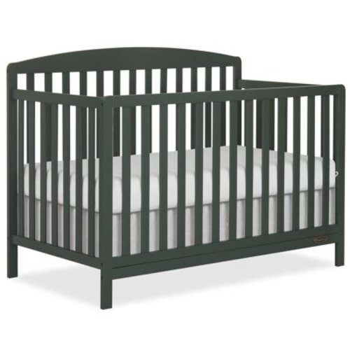 Dream On Me Odelle 5 in 1 Convertible Crib, Forest Green