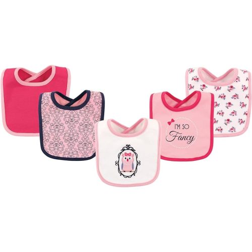 Hudson Baby Unisex BabyCotton Bibs