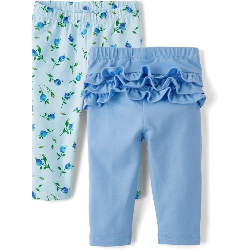The Children's Place Baby Girls' and Newborn Pull on Pants