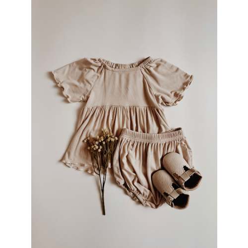 Athena Flutter Dress Set