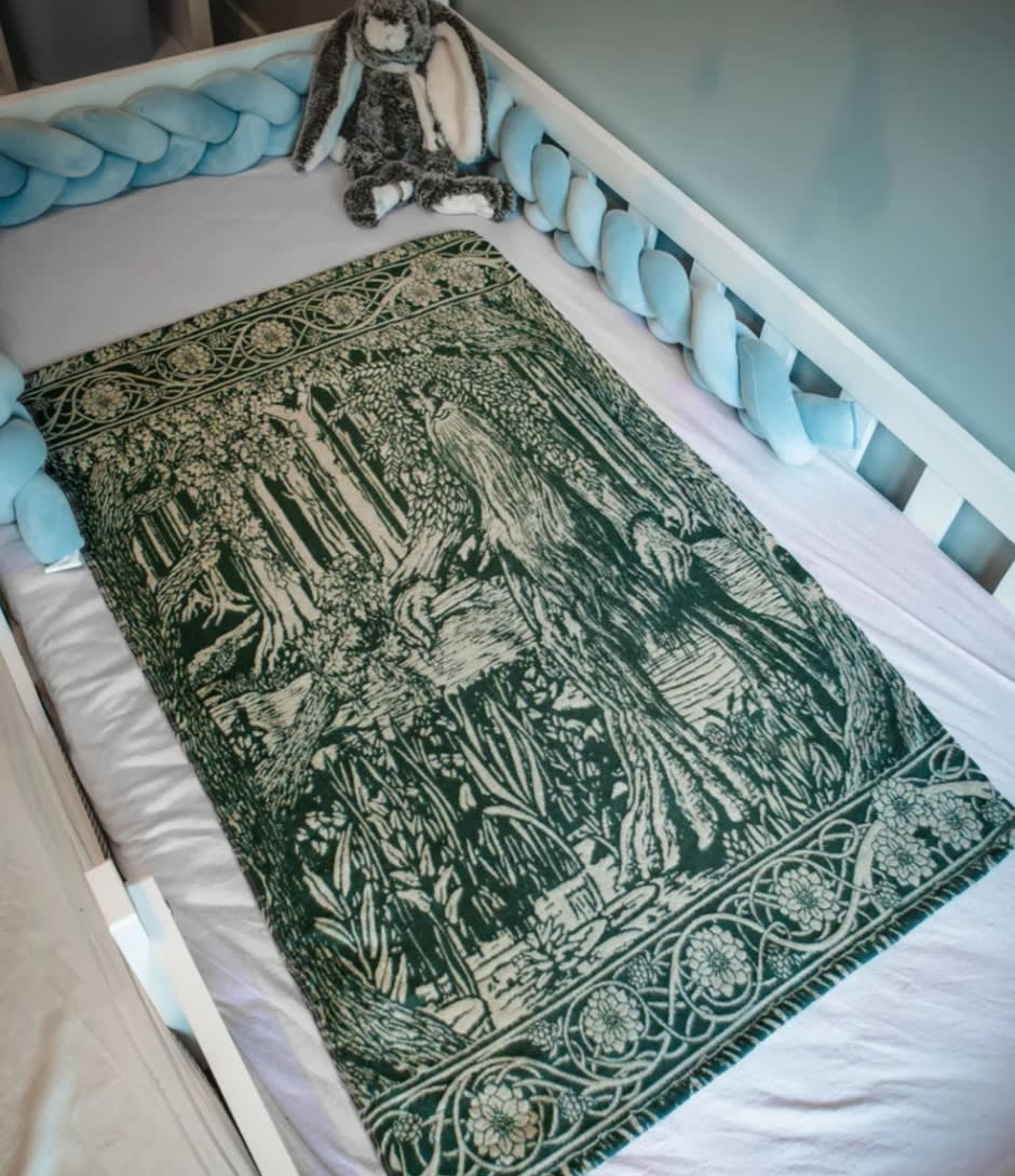 Treebeard Don't be Hasty Lightweight Baby Blanket