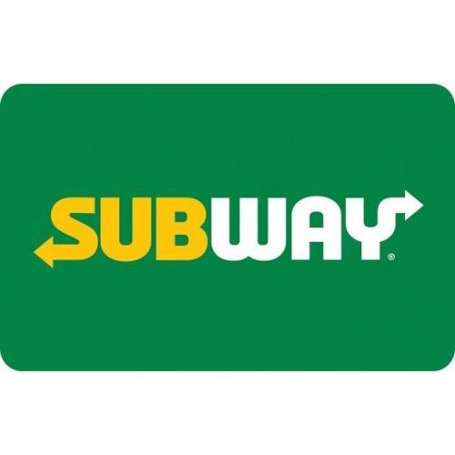 Subway $25 Gift Card (mail Delivery)