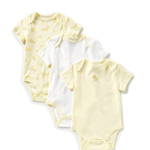 Little Me Little Duck 3-Pack Bodysuits