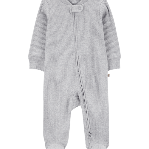 Heather Baby 2-Way Zip Thermal Sleeper Pyjamas | Carter’s Oshkosh Canada