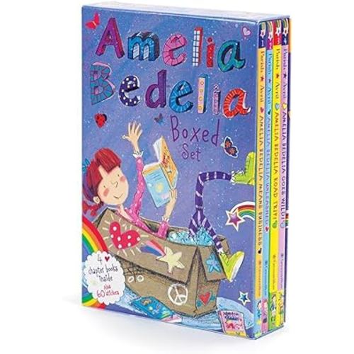 Amelia Bedelia Chapter Book 4-Book Box Set: Books 1-4
