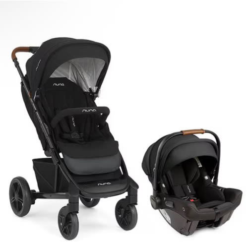 BLACK Nuna TAVO™ Stroller and PIPA™ Urbn Infant Car Seat Travel System