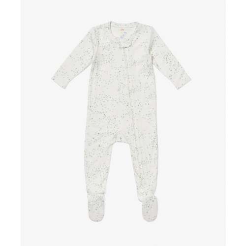 Marley Zip Footie, Seafoam Star