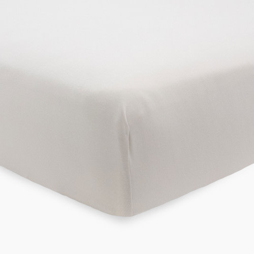 Little Unicorn Stretch Knit Crib Sheet - Pebble