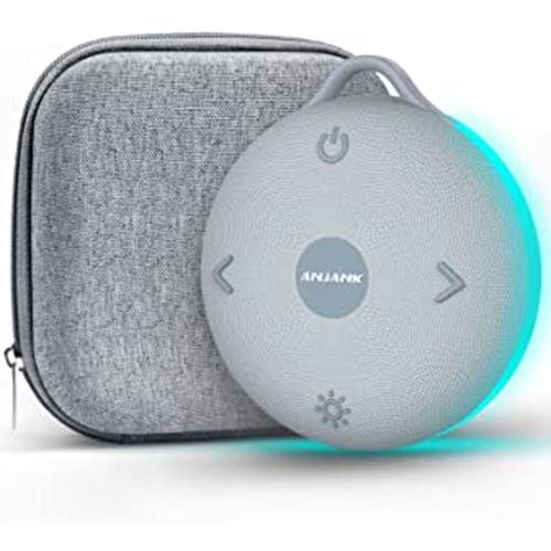 Amazon.com: Portable White Noise Machine for Baby Sleeping | 8 Night Lights | 17 Soothing Sounds | USB Rechargeable | Safe Clip Easy Hanging & Child Lock | Compact and Lightweight for On-The-Go & Travel, Kids : Home & Kitchen