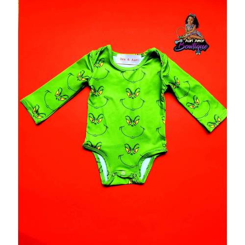Grinch Onesie (runs a little large)