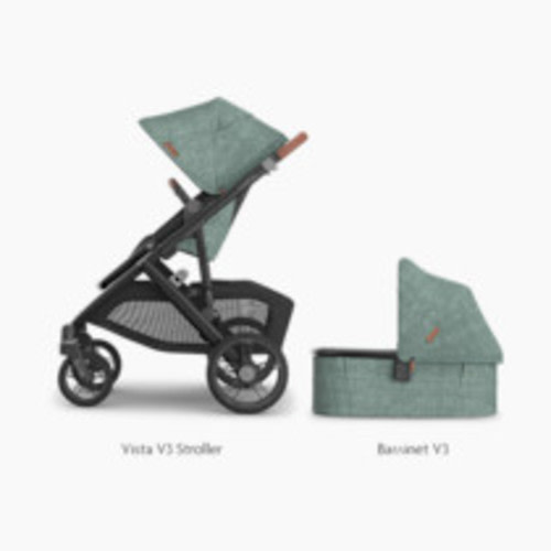 UPPAbaby Vista V3 Stroller & V3 Bassinet Bundle - Gwen