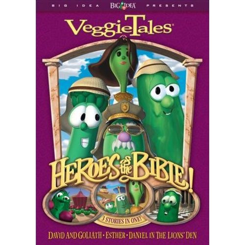 Heroes of the Bible: David & Goliath, Esther, and  Daniel in the Lions' Den, VeggieTales DVD