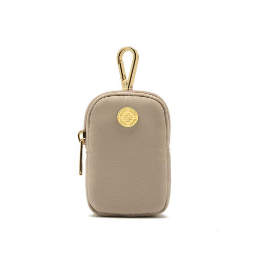 HAPP Brand Clip-On Pouch in Beige