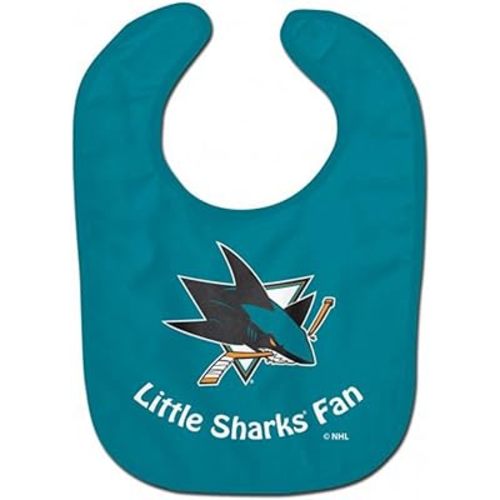 Wincraft NHL San Jose Sharks WCRA2063914 All Pro Baby Bib