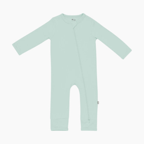 Kyte Baby Zippered Romper - Sage, 0-3 Months