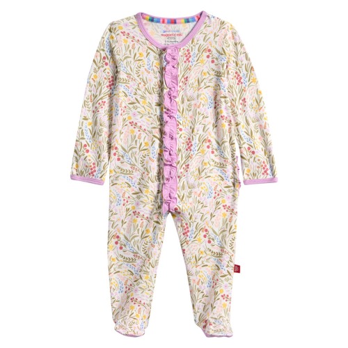 Ashleigh Ruffle Footie, 3-6M