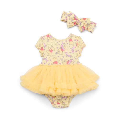 Winnie the Pooh Baby Girl Tutu Set, 2-Piece, Sizes 0-24 Months