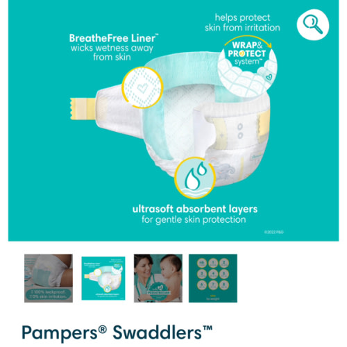 Pampers® Swaddlers™ Diapers | Pampers