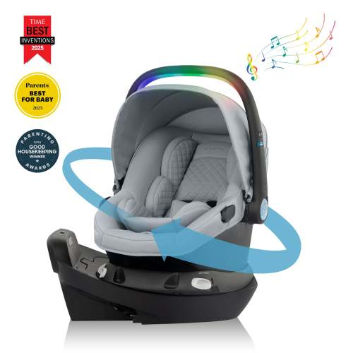 Revolve180 LiteMax NXT Rotating Infant Car Seat with SensorySoothe