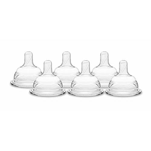 Playtex Baby NaturaLatch Nipples, Medium Flow, 6 Count(Pack of 1)
