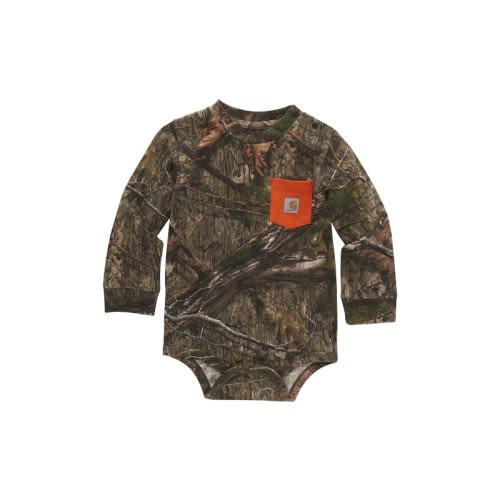 Carhartt Camo Pocket Long-Sleeve Bodysuit for Babies