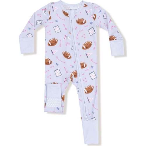Convertible Romper, Lilac Football - Angel Dear | Maisonette