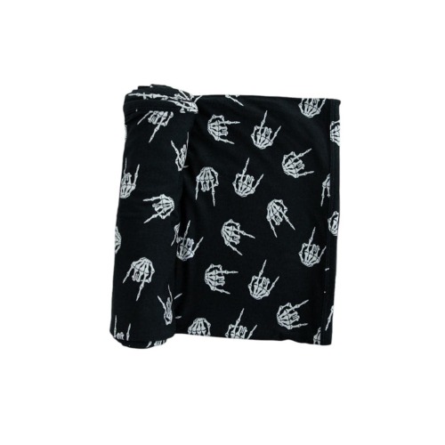 Rock N' Skull Stretchy Swaddle