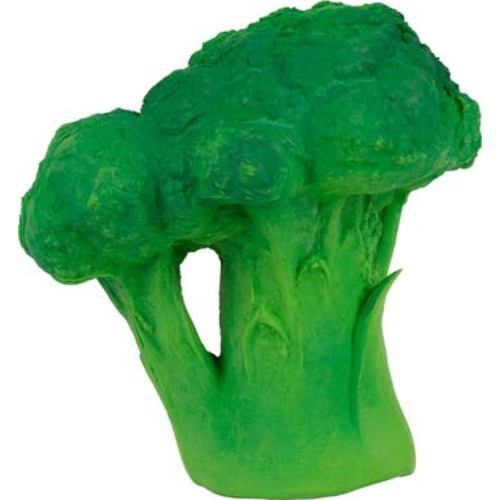 Oli and Carol Brucy the Broccoli Teething Toy