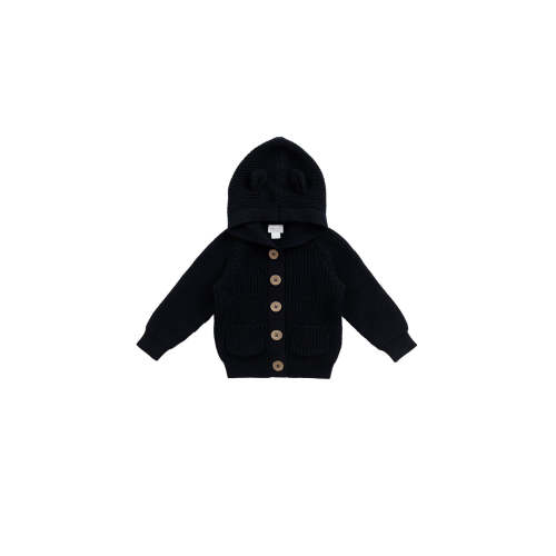 Humphrey Knitted Cardigan - Moonless night – Jamie Kay USA