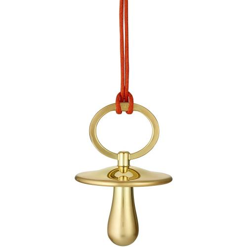 Waterford Christmas Pacifier Golden Ornament