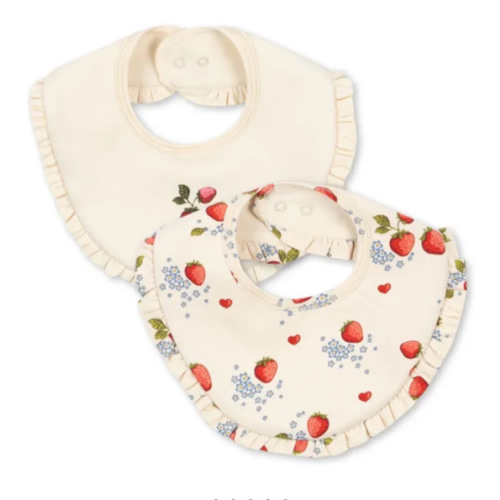 Marmalade organic cotton bibs - Set of 2 | Ecru