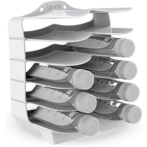 Kiinde Keeper Breast Milk Bags and Baby Food Pouches Organizer, Freezer Storage