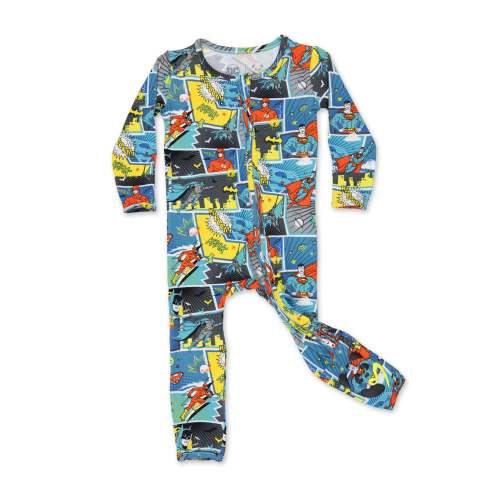 Justice League Heroes Bamboo Convertible Footie – Butterbugboutique