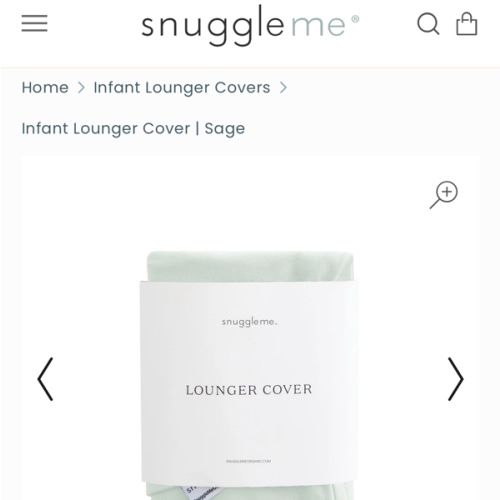 Infant Lounger Cover | Sage