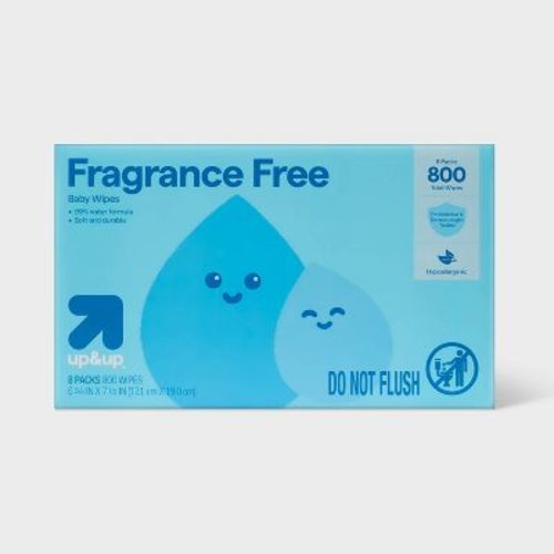 Fragrance-Free Baby Wipes - up&up™ (Select Count)