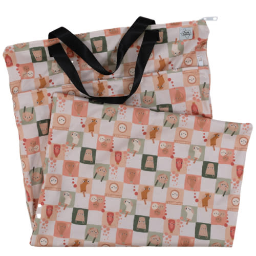 Wet Bag - Laundry Pattern