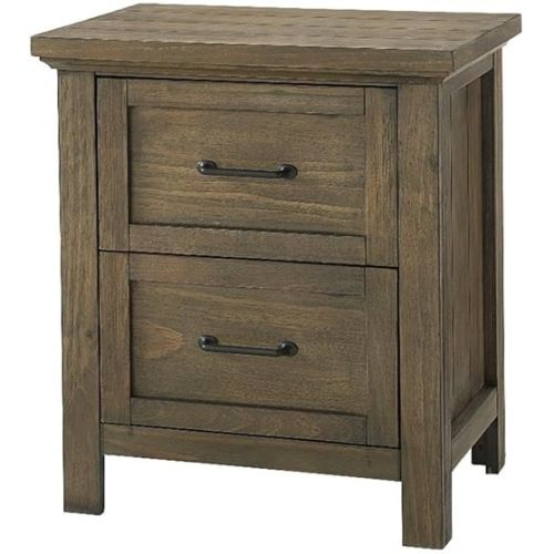 Westwood Design Westfield Traditional Nightstand in Harvest Brown Finish