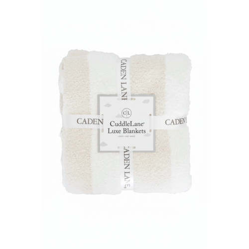 CuddleLane™ Luxe Blankets in Stripes | Caden Lane