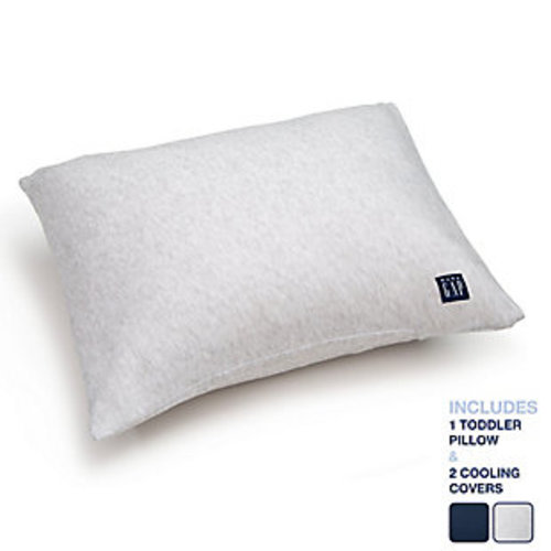 babyGap by Delta Children Memory Foam Toddler Pillow with 2 Cooling Covers