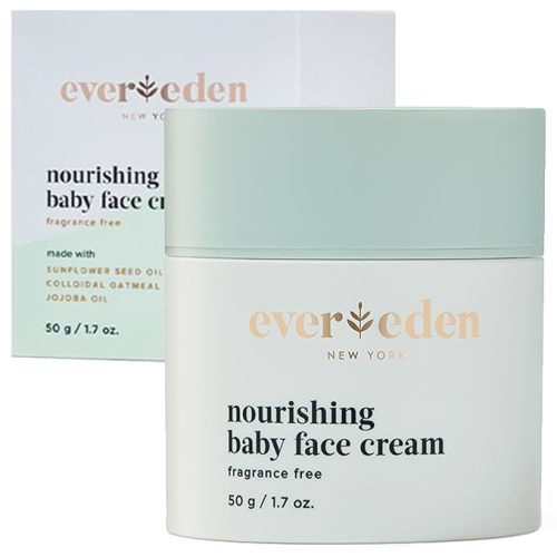 Evereden Nourishing Baby Face Moisturizer | 1.7 oz. | Non-Toxic, Fragrance-Free, Rich, Non-Greasy | Clean Ingredients - Original Nourishing