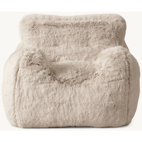 Lapin Faux Fur Chair | RH Baby & Child