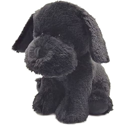 Warmies Black Labrador Microwavable, Hot or Cold for Cool Relaxation and Warm Relief, Lavender Scented Cozy Plush Animal